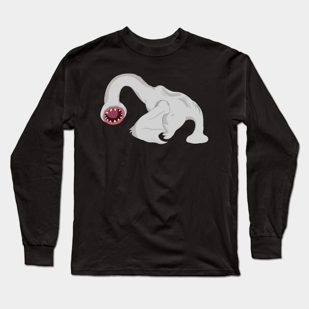 Monster Hunter- Khezu Long Sleeve T-Shirt by Bestiary Artistry